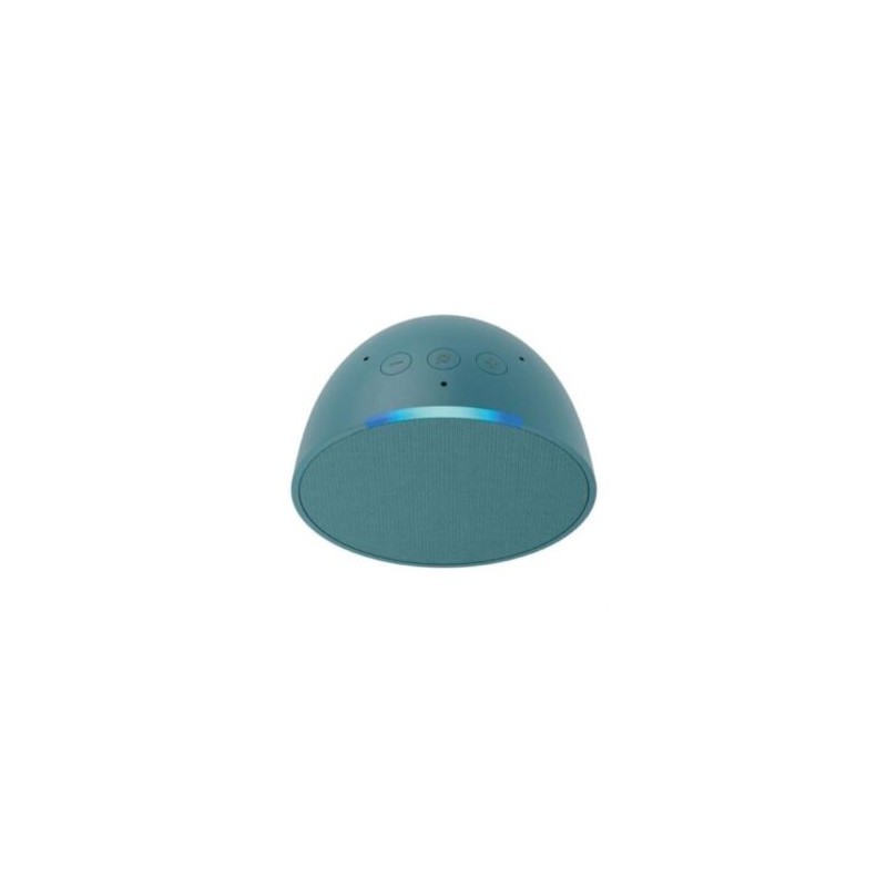 Bocina Inteligente Alexa Amazon Echo Pop Proyección Frontal de 1.95? Wi-Fi/Bluetooth Color Verde Azulado