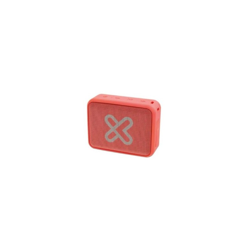 Bocina Portátil Klip Xtreme Nitro KBS-025OR Bluetooth TWS IPX7 Micrófono y Batería Recargable Incorporada 2000mAh Coral