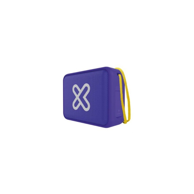 Bocina Portátil Klip Xtreme Nitro KBS-025PR Bluetooth TWS IPX7 Micrófono y Batería Recargable Incorporada 2000mAh Morado