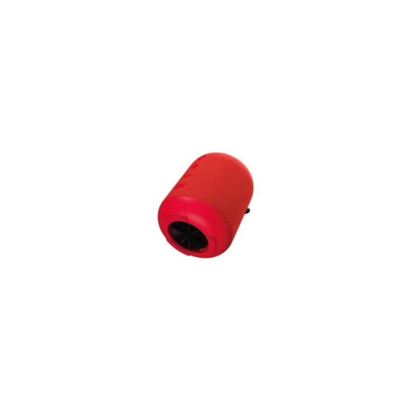 Bocina Portátil Klip Xtreme Titan KBS-200RD Bluetooth TWS 12W IPX7 Batería Recargable 5V/1800mAh Micro USB Rojo
