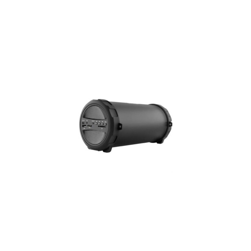 Bocina Steren Mini Bazooka Bluetooth con Reproductor USB/SD Color Negro