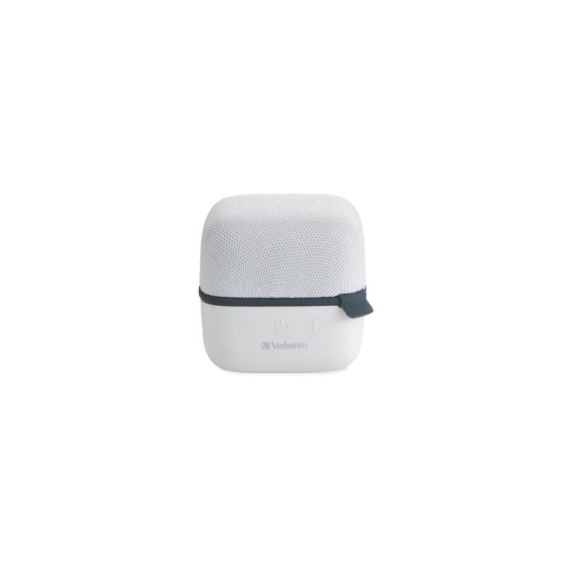 Bocina VERBATIM Cubo TWS Inalámbrica C/Bluetooth – Blanco