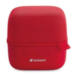 Bocina VERBATIM Cubo TWS Inalámbrica C/Bluetooth – Rojo