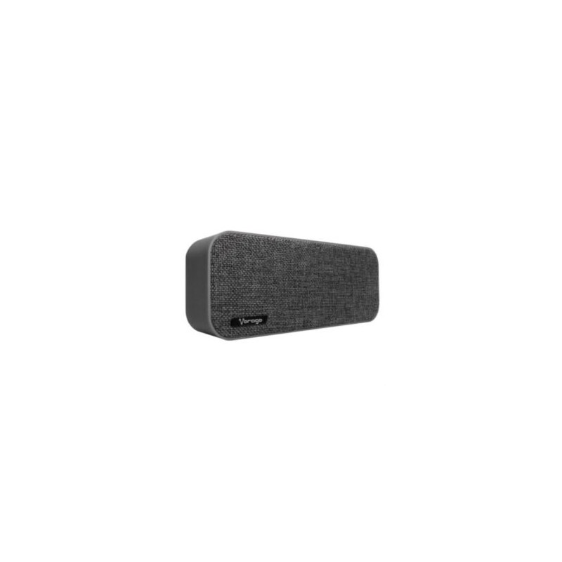 Bocina Vorago BSP-150 Bluetooth/MSD/USB/3.5mm Tela Color Gris