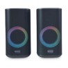 Bocinas VERBATIM RGB de Escritorio C/Bluetooth – Negro