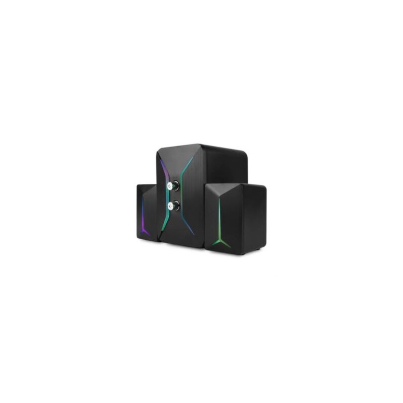 Bocinas Vorago SPK-250 para Computadora USB/3.5mm RGB