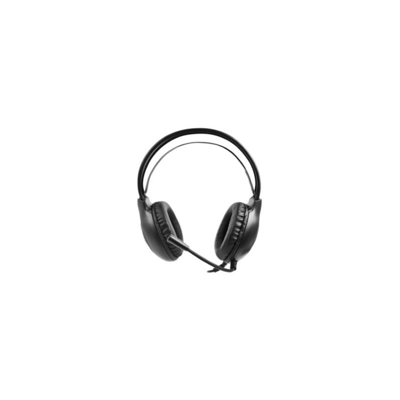 Diadema Alámbrica Perfect Choice Stream Pro Cable 1.8m Micrófono Omnidireccional 3.5mm Color Negro
