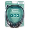 Diadema Easy Line Estéreo Sonido Alta Calidad Control Volumen Color Negro
