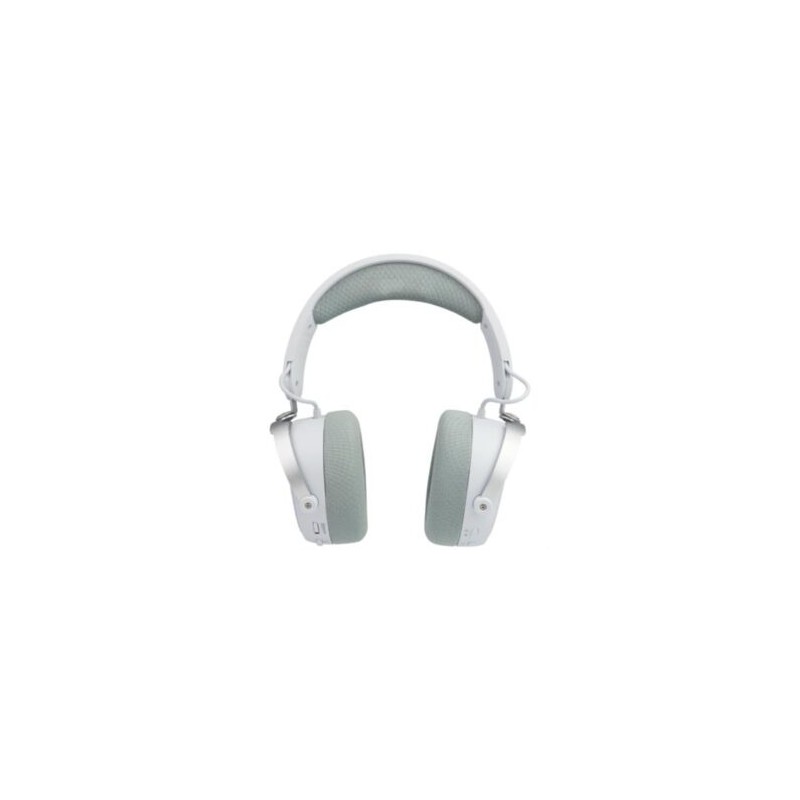 Diadema Game Factor HSB600 Gaming Inalámbrica RGB Triple Conectividad Micrófono Removible Surround 7.1 Color Blanco