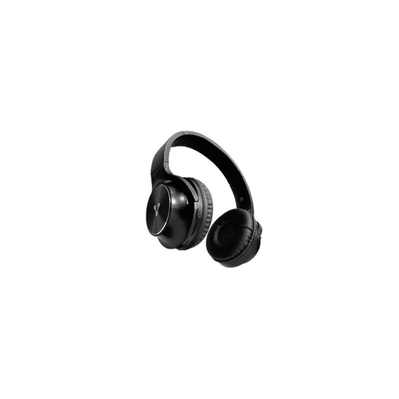 Diadema Vorago HPB-200 Bluetooth FM/MSD Plegable Color Negro