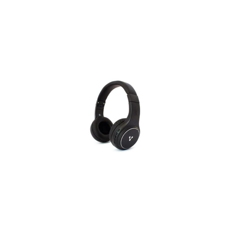 Diadema Vorago HPB-300 Bluetooth FM-MSD Plegable Color Negro
