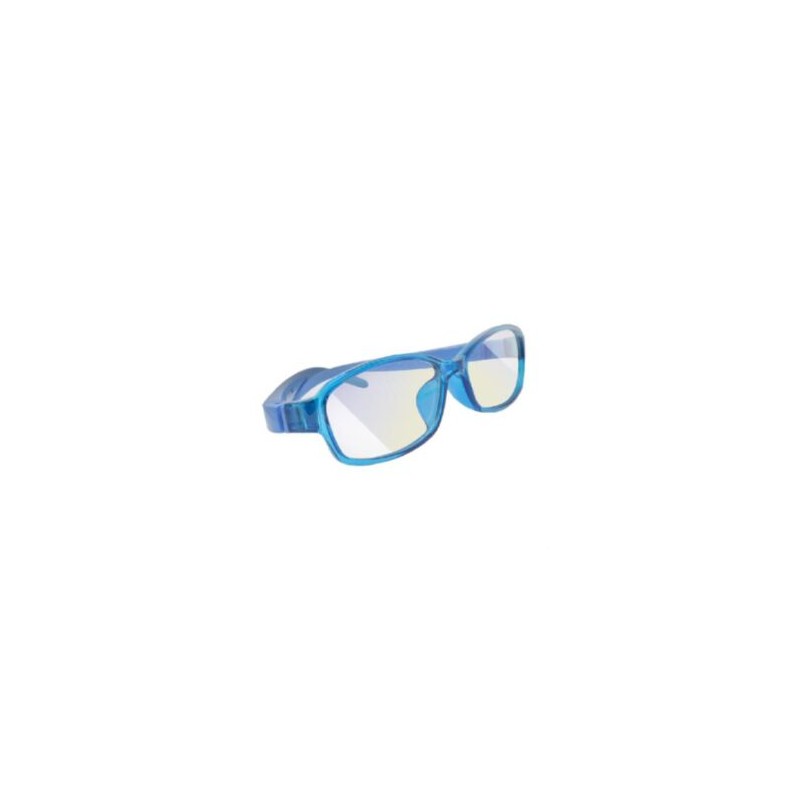 Lentes Gamer Vorago KG-200 Kids PC/Tablet Anti Luz Azul Estuche Color Azul