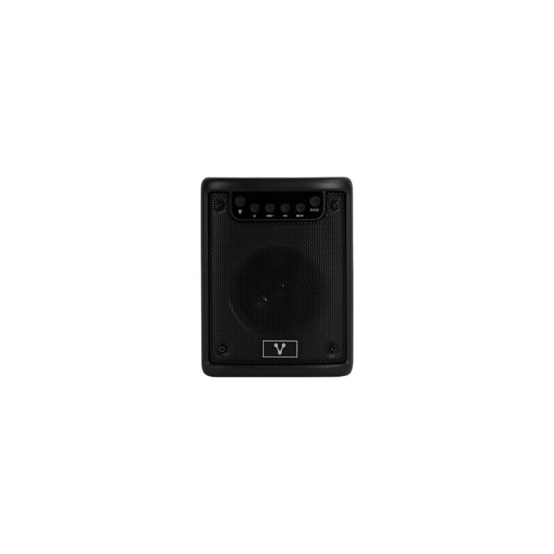 MINI BAFLE VORAGO KSP-180 NEGRO 3? 10WATTS RMS / RECARGABLE / TWS BT 4HRS CARGA USB TIPO C