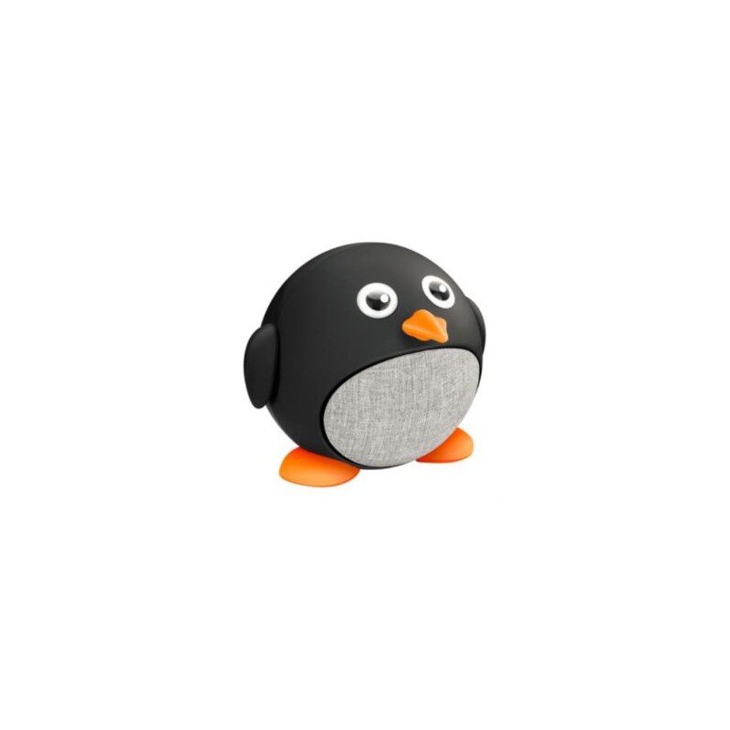 Mini Bocina Steren Bluetooth Función Manos Libres con Forma de Pingüino