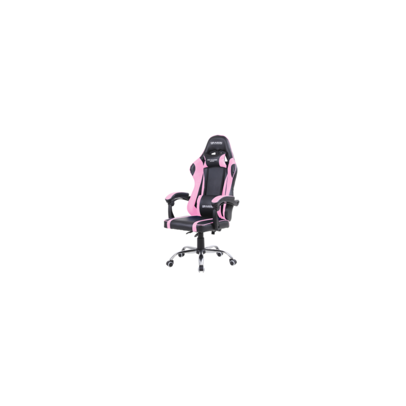 Silla Gamer Ergonómica Dragón XT Modelo Falkor Color Rosa-Negro