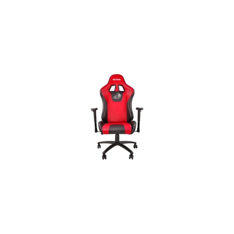 Silla Gamer Ergonómica Dragón XT Modelo Racing Descansabrazos 2D Color Rojo-Negro