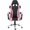 Silla Gamer Ergonómica Modelo Falkor Color Negro-Rosa