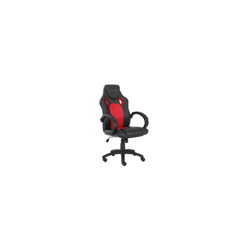 Silla Gamer Ergonómica Modelo Shenron Color Negro-Rojo