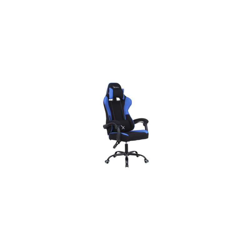 Silla Gamer Stylos XZ20 Tela/Brazo Ajustable Soporte Lumbar Color Azul