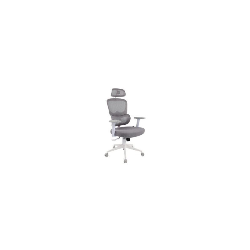 SILLA VORAGO START THE GAME CGM400 MESH / RECLINABLE / DESCANSA BRAZOS 1D / BLANCA