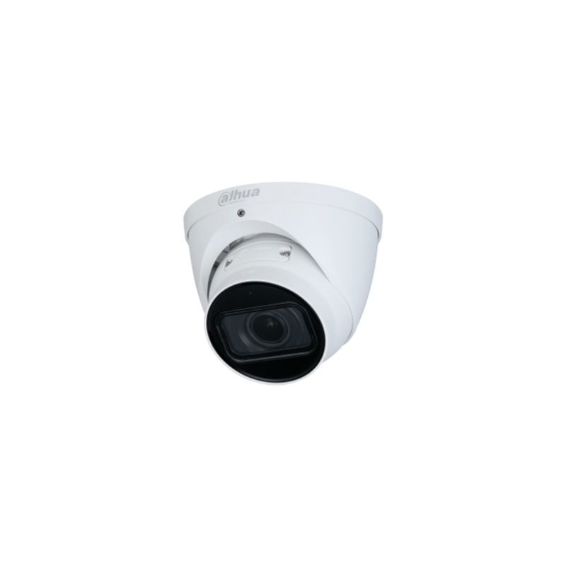 Cámara IP Dahua Domo 2 MP/WizSense/Lente 2.7 a 13.5mm/Rotación 360°/H.265+/IR de 40m/ Micrófono Integrado/RAM 256GB