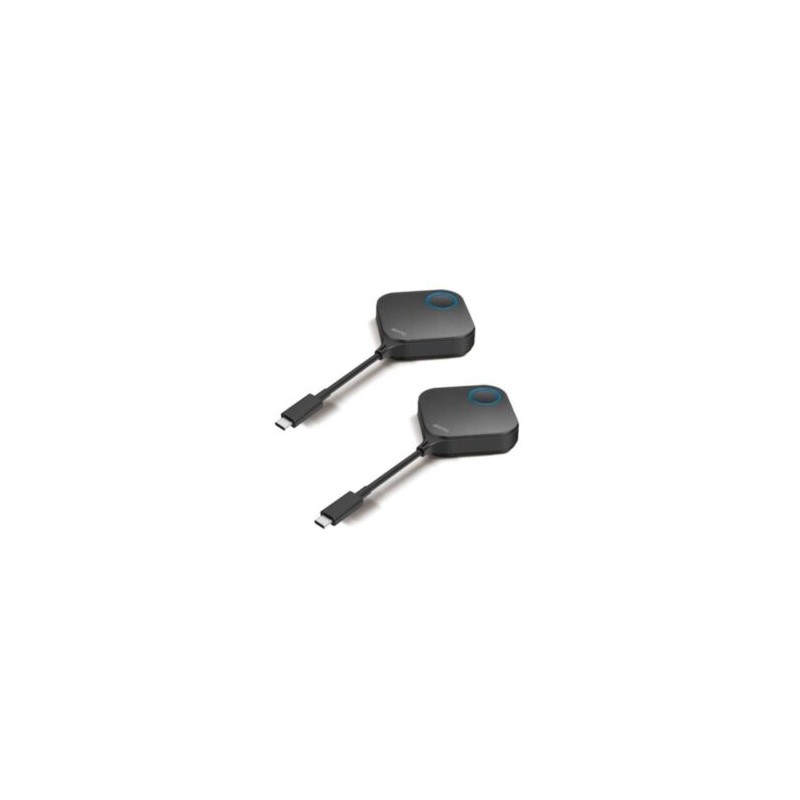 Kit 2 Botones BenQ InstaShow para Presentaciones Inalámbricas USB Tipo C/DP Compatibles con WDC10