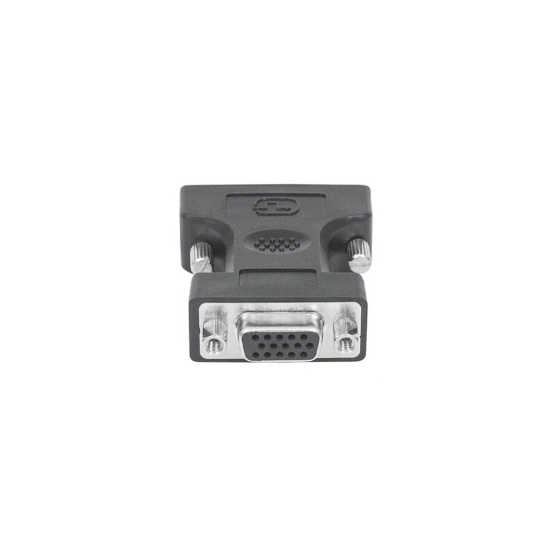 Adaptador Manhattan DVI-A&D HD15H 29M Color Negro