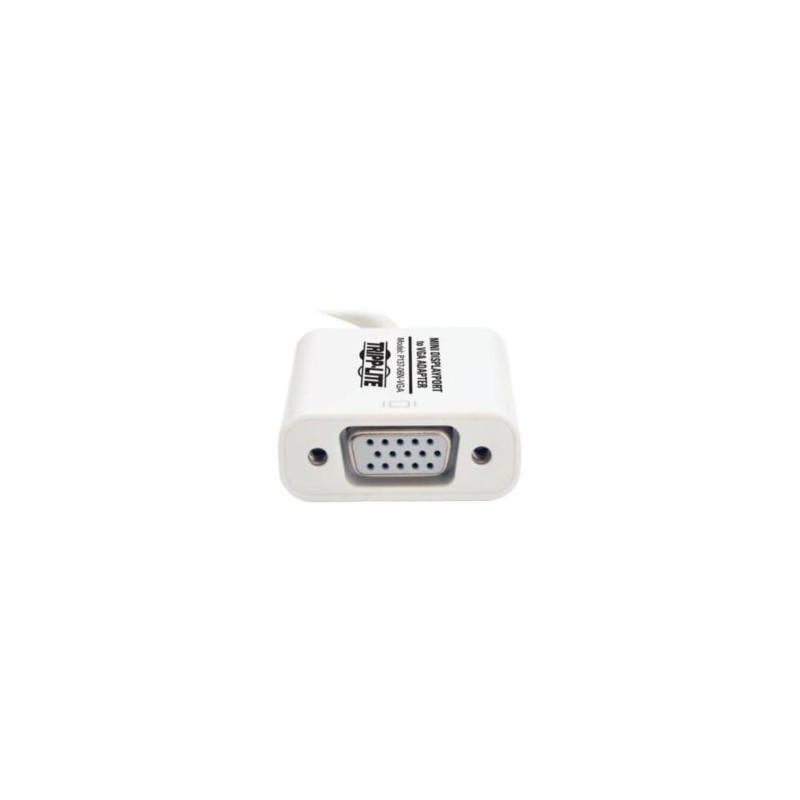 Adaptador Tripp Lite Activo Video Keyspan Mini DisplayPort a VGA Convertidor Video M-H 152mm Color Blanco