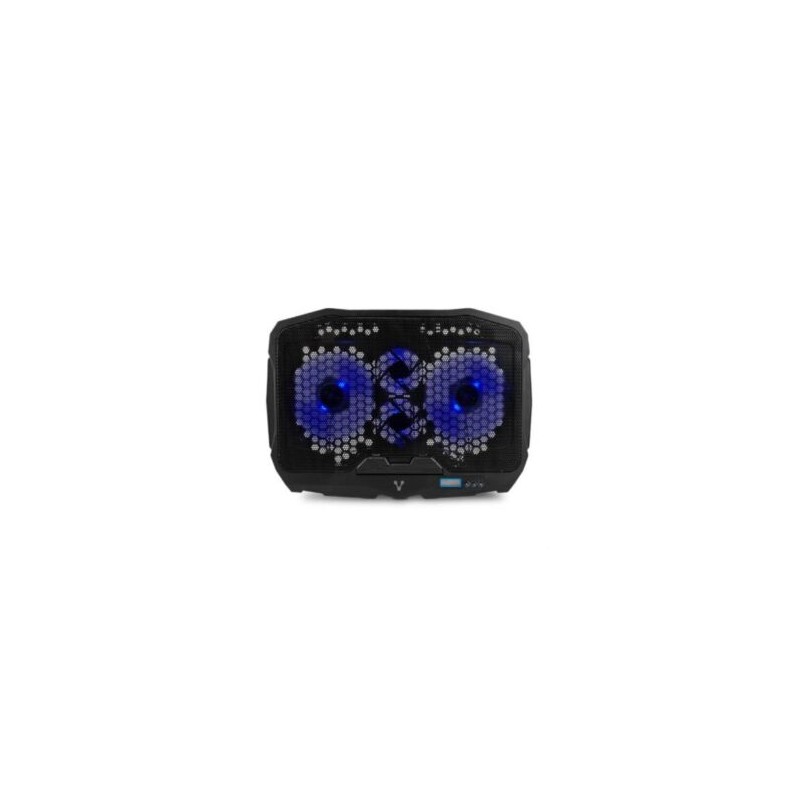 Base Enfriadora Vorago CP-301 Laptop Hasta 17? 5 Posiciones LED Ventiladores Color Negro