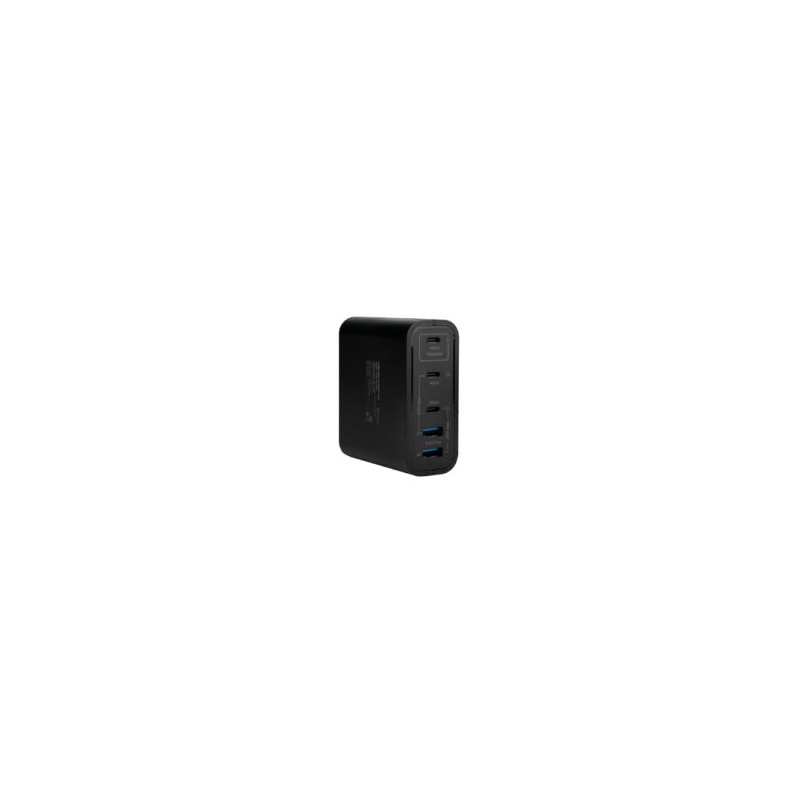 CARGADOR DE PARED VORAGO AU-600 TIPO C 100W PD 5 PUERTOS QUICK CHARGE 3.0 NEGRO