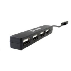 Concentrador Vorago 4 Puertos Slim Hu-100