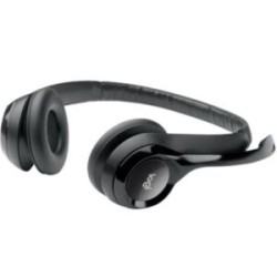 Diadema Logitech H390 Micrófono USB Color Negro