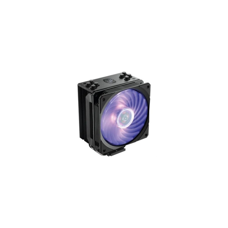Disipador de Aire para CPU Cooler Master Hyper 212 ARGB 120mm Compatible S 1200 1700 AM4 AM5 Negro Plata