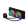 Enfriamiento Liquido Acteck 240 para CPU Hydrox Pro HX20 2 Vent 120 mm ARGB  Bomba con Cabezal Infinito RGB PWM + 4 Pines + Cone