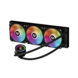 Enfriamiento Liquido Acteck 360 para CPU Hydrox Pro HX30 3 Vent 120 mm ARGB  Bomba con Cabezal Infinito RGB PWM + 4 Pines Conect
