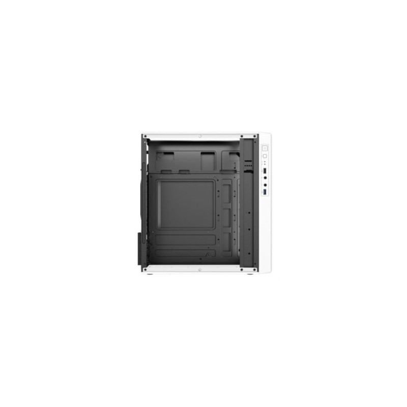 Gabinete Acteck Mini Torre Fusion II GI440 Max MB M-ATX Fuente ATX Plus 500w Panel Izq Acrilico Frente Solido RGB Vertical 1xUSB