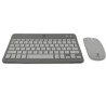 Kit Teclado y mouse Perfect Choice PC-201274 compacto Bluetooth 2 en 1 Genova Negro