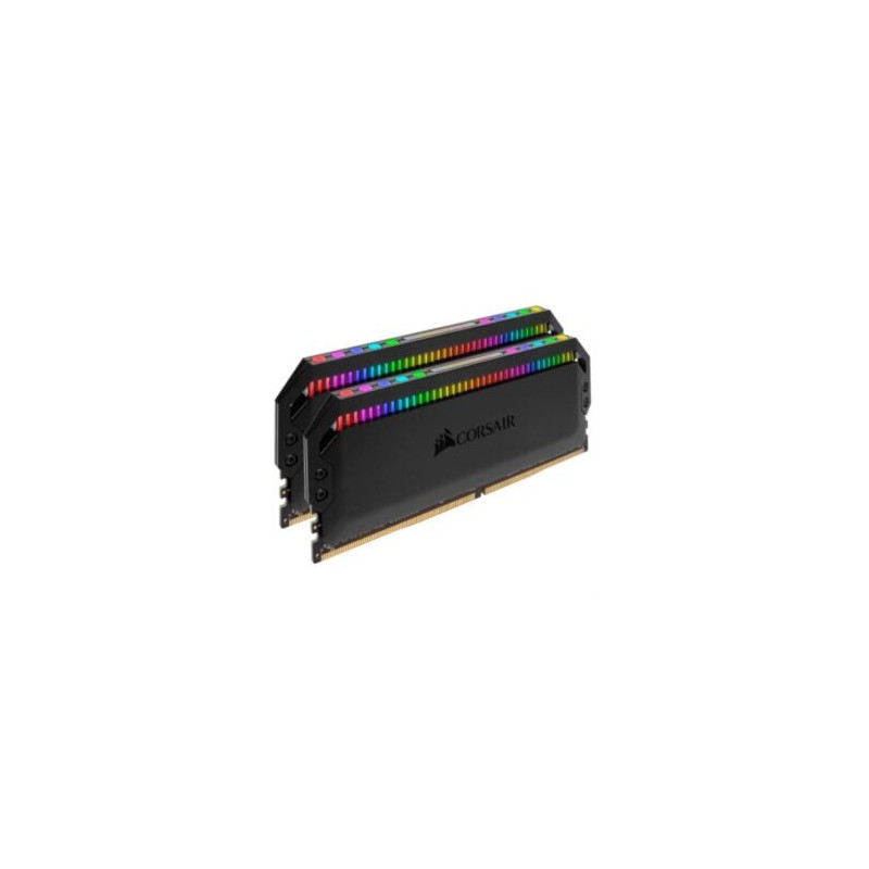 Memoria RAM Corsair Dominator Platinum 16GB (2x8GB) DDR4 3200MHz DIMM RGB XMP Non-ECC Negro CL16