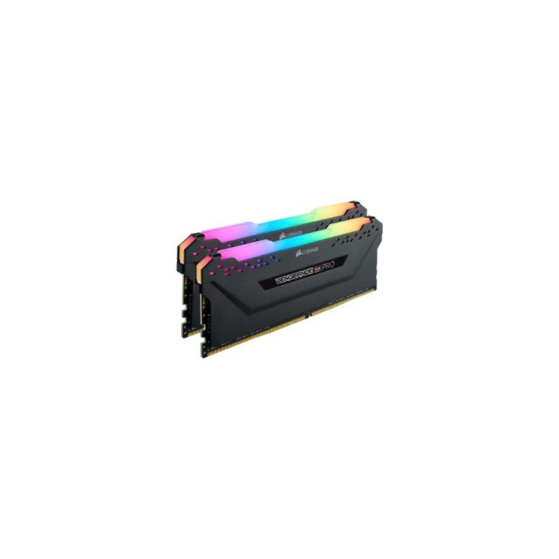 Memoria RAM Corsair Vengeance PRO 16GB (2x8GB) DDR4 3200MHz DIMM RGB XMP Negro CL16