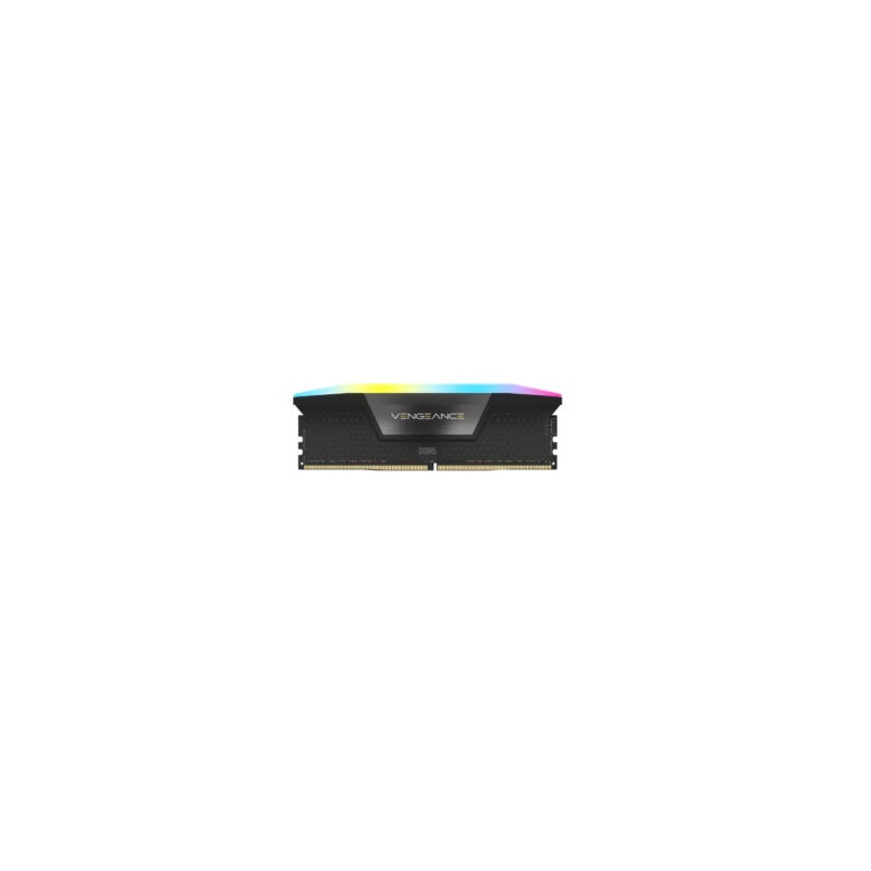 Memoria RAM Corsair Vengeance RGB 32GB (2x16GB) DDR5 6400Mhz DIMM Black CL36