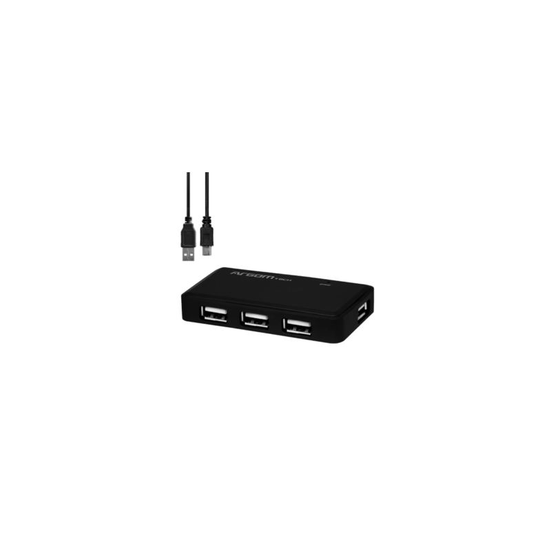 Mini Hub Argomtech de 4-puertos USB 2.0