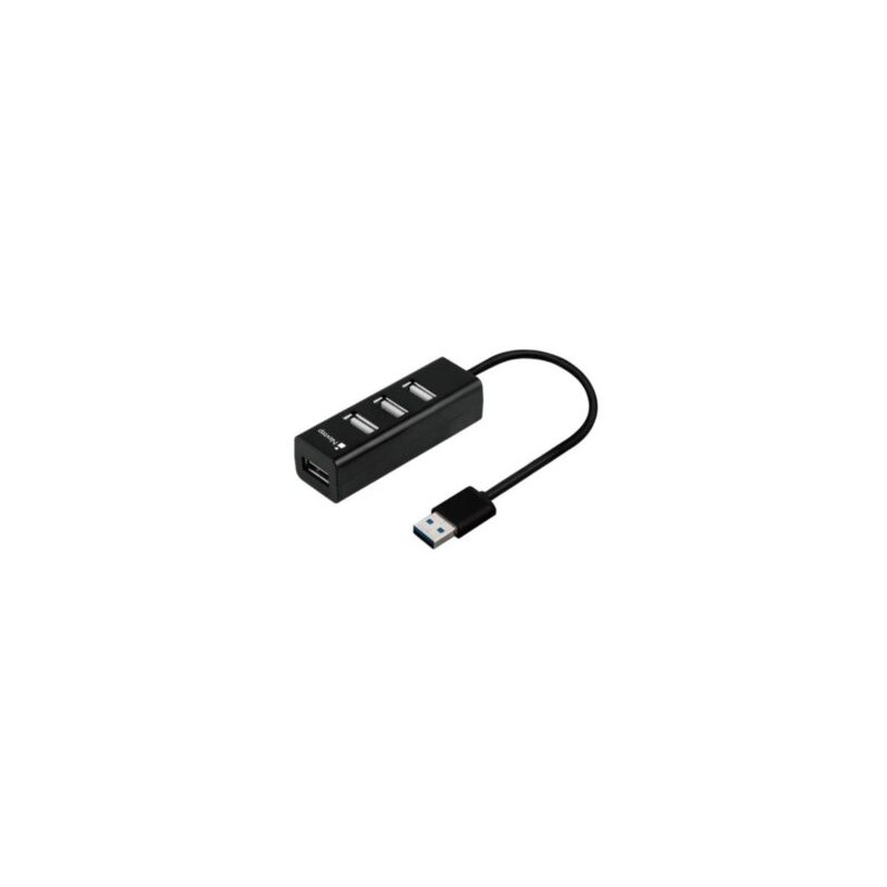 Mini Hub Nextep USB 2.0 Alta Velocidad 4 Puertos