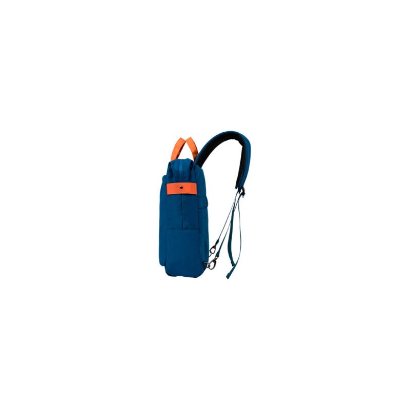 MOCHILA VORAGO BP-301 VINTAGE DOBLE USO LAPTOP 15.6 AZUL