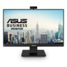 Monitor Asus Business BE24EQK 23.8? IPS FHD 1920×1080 sin Marco Webcam FHD Mic Bocinas HDMI DP D-Sub 5ms GTG 60Hz Negro