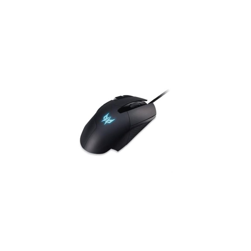 Mouse Acer Predator Cestus 315 PMW010 Óptico 8 Botones Hasta 6500dpi Sensor Pixart 3325 Color Negro