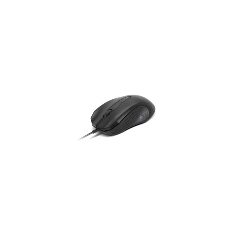 Mouse Alámbrico Óptico XTech XTM-165 Ambidextro Conexión USB Color Negro