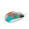 Mouse Alámbrico XTech  XTM-D406PS Ambidiestro Princesas Disney 3 Botones 1 Velocidad