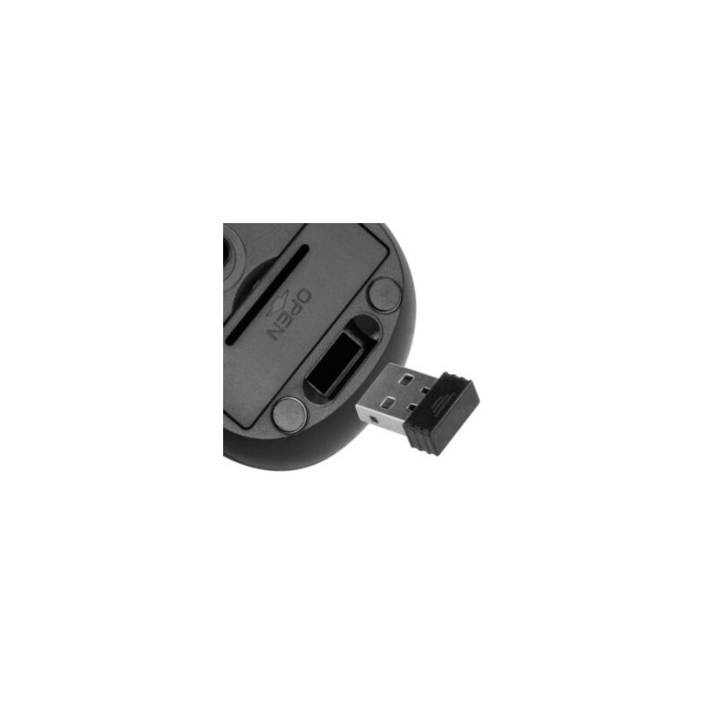 Mouse Inalámbrico Klip Xtreme Klever KMW-340BL Ergonómico Plug & Play Sensor Óptico Azul