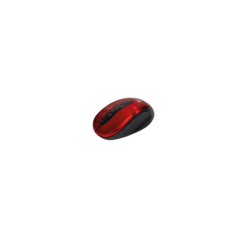 Mouse Inalámbrico Klip Xtreme Vector KMW-330RD Ergónmico Plug & Play Sensor Óptico Rojo