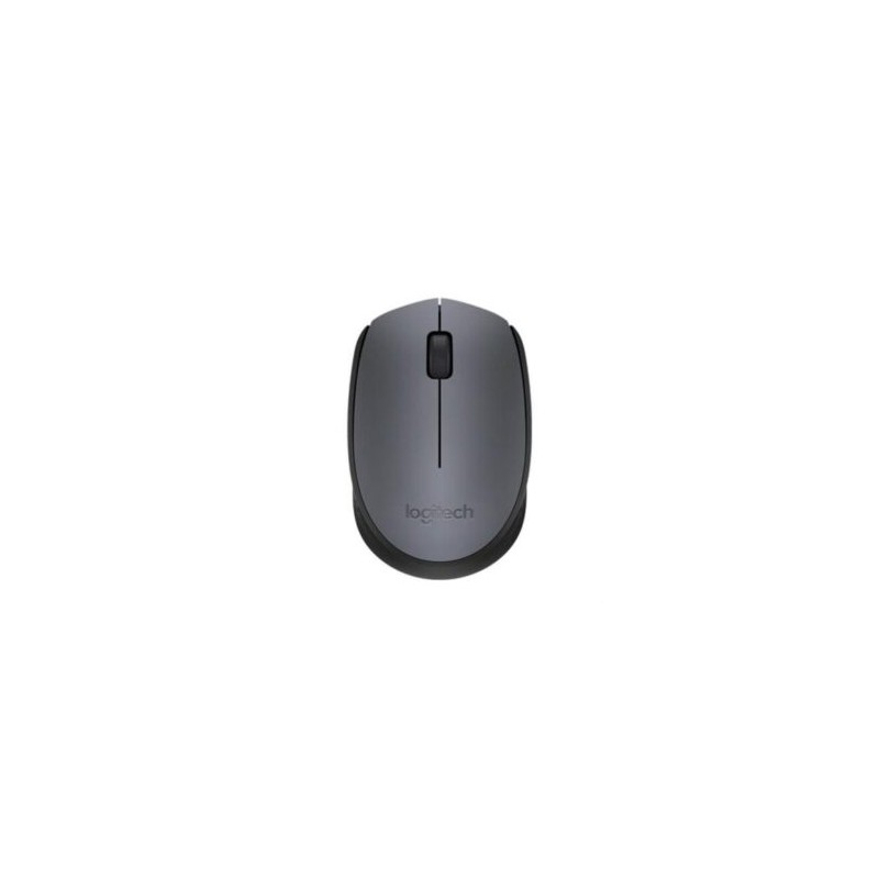 Mouse Logitech M170 Inalámbrico Plug and Play USB Color Negro-Gris